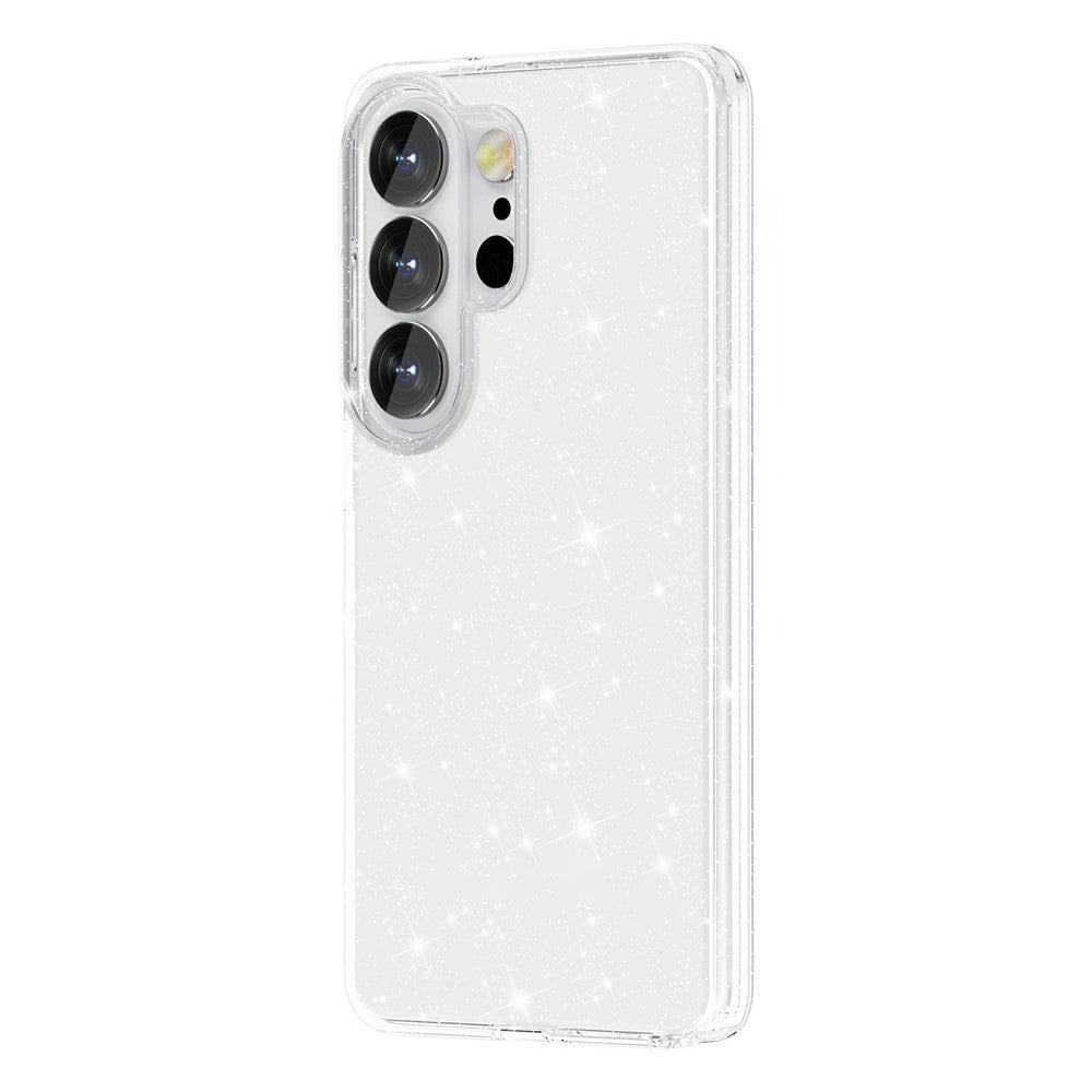 For Samsung Galaxy S26 Ultra Case Sparkly Powder Glitter Shiny Soft TPU + Hard PC Back Cover