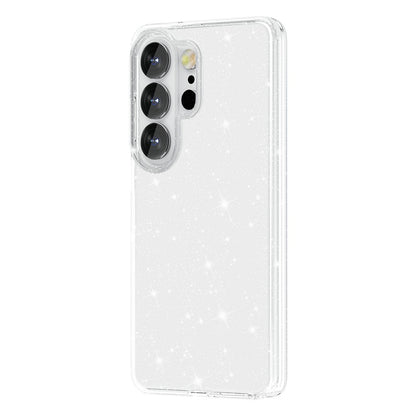 For Samsung Galaxy S26 Ultra Case Sparkly Powder Glitter Shiny Soft TPU + Hard PC Back Cover