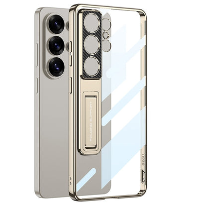 GKK For Samsung Galaxy S26 Ultra Case Kickstand TPU + PC Phone Shell Electroplating