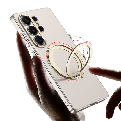 GKK For Samsung Galaxy S26 Ultra Magnetic Case Rotating Kickstand Hard PC Slim Phone Cover