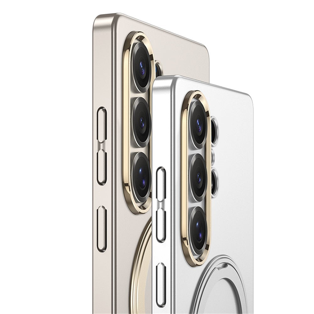 GKK For Samsung Galaxy S26 Ultra Magnetic Case Rotating Kickstand Hard PC Slim Phone Cover