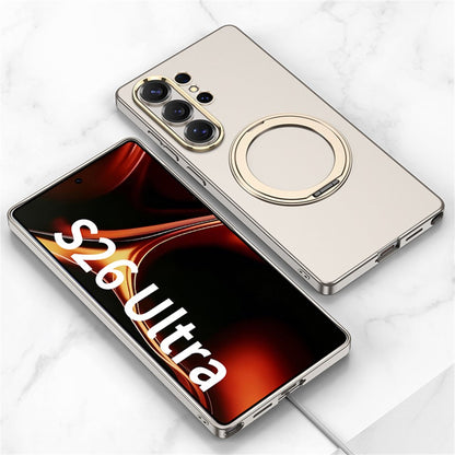 GKK For Samsung Galaxy S26 Ultra Magnetic Case Rotating Kickstand Hard PC Slim Phone Cover