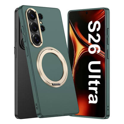 GKK For Samsung Galaxy S26 Ultra Magnetic Case Rotating Kickstand Hard PC Slim Phone Cover