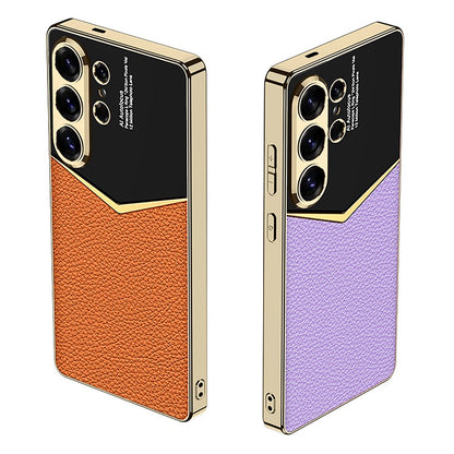 GKK For Samsung Galaxy S26 Ultra Cases Electroplating PU + PC + TPU Phone Cover
