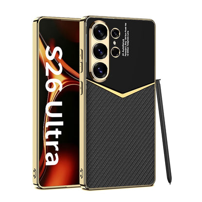 GKK For Samsung Galaxy S26 Ultra Cases Electroplating PU + PC + TPU Phone Cover