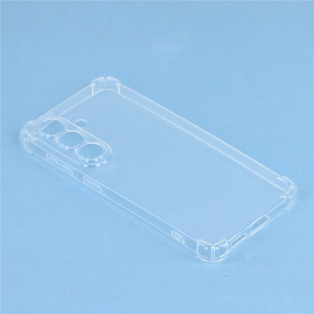 For Samsung Galaxy S26+ Transparent TPU Case Reinforced Corners Drop-proof Phone Cover
