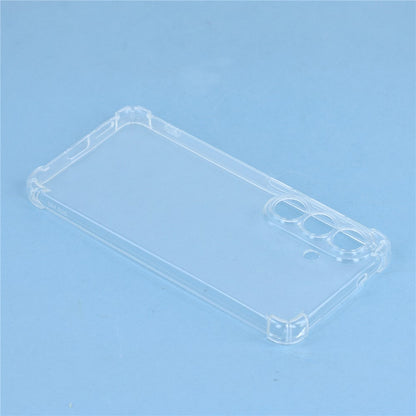 For Samsung Galaxy S26+ Transparent TPU Case Reinforced Corners Drop-proof Phone Cover