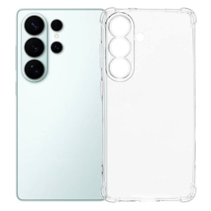 For Samsung Galaxy S26 Ultra Transparent TPU Case Reinforced Corners Drop-proof Phone Cover