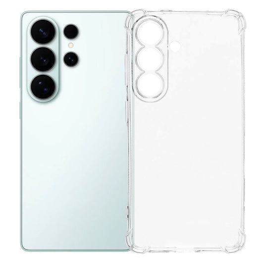 For Samsung Galaxy S26 Ultra Transparent TPU Case Reinforced Corners Drop-proof Phone Cover
