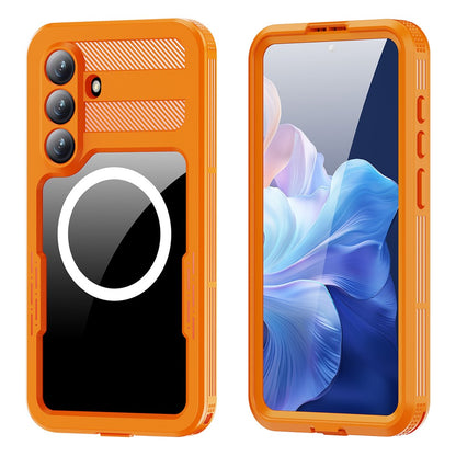 REDPEPPER For Samsung Galaxy S26+ IP68 Waterproof Case Clear Magnetic Phone Cover