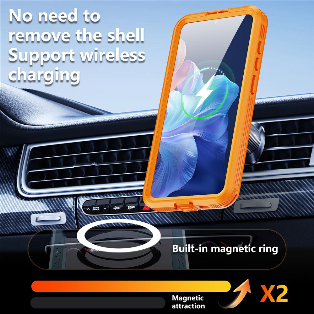 REDPEPPER For Samsung Galaxy S26+ IP68 Waterproof Case Clear Magnetic Phone Cover