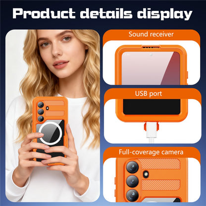 REDPEPPER For Samsung Galaxy S26+ IP68 Waterproof Case Clear Magnetic Phone Cover