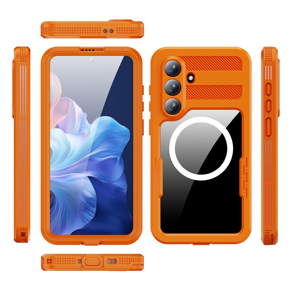 REDPEPPER For Samsung Galaxy S26+ IP68 Waterproof Case Clear Magnetic Phone Cover