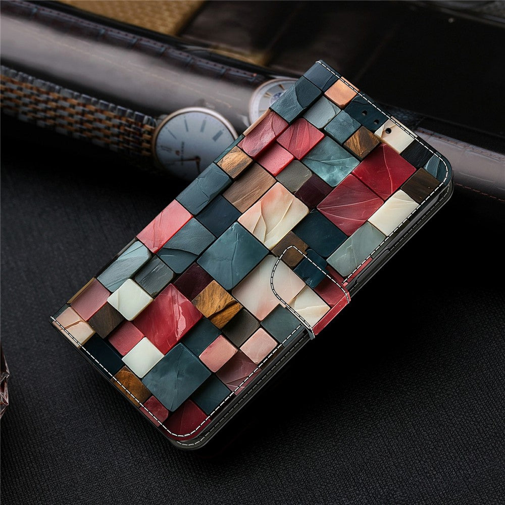 For Samsung Galaxy S26+ Wallet Case Foldable Stand Pattern Printing Leather Flip Phone Cover