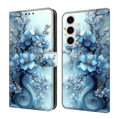 For Samsung Galaxy S26+ Wallet Case Foldable Stand Pattern Printing Leather Flip Phone Cover
