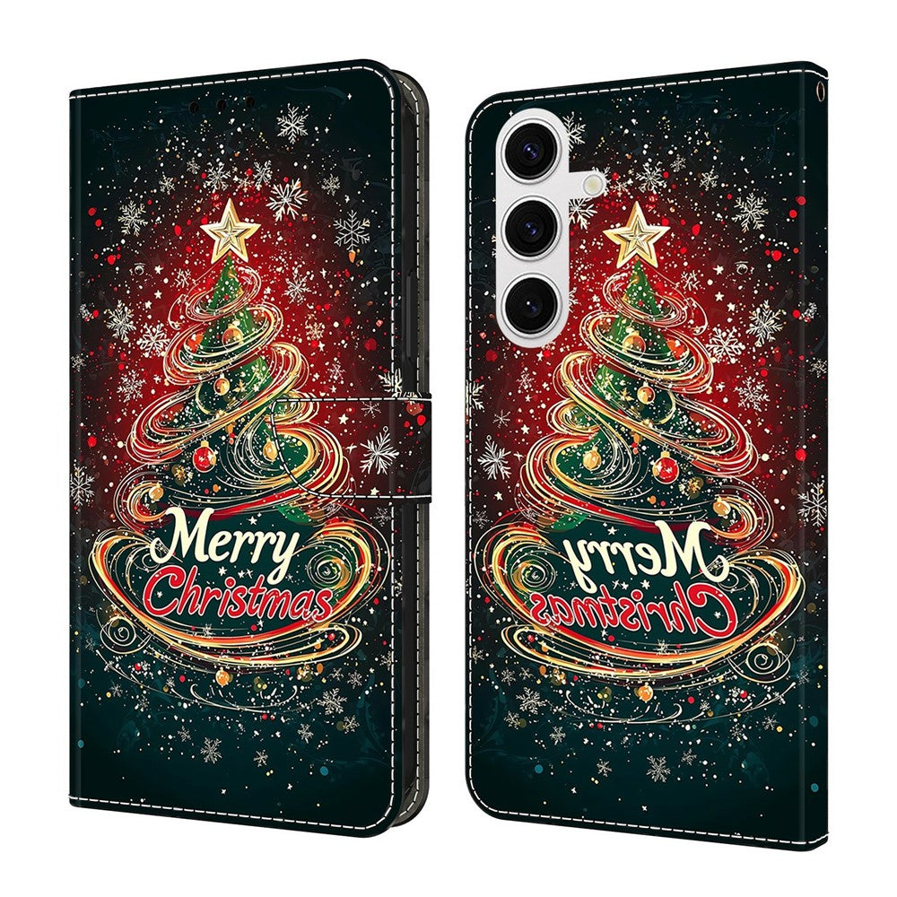 For Samsung Galaxy S26+ Wallet Case Foldable Stand Pattern Printing Leather Flip Phone Cover