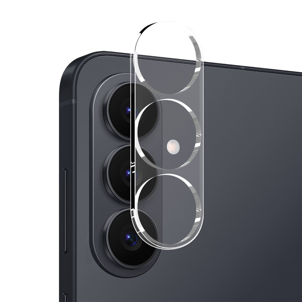 NORTHJO For Samsung Galaxy S26+ TPU Phone Case + Tempered Glass Film + Camera Lens Protector (Support Fingerprint Unlock)
