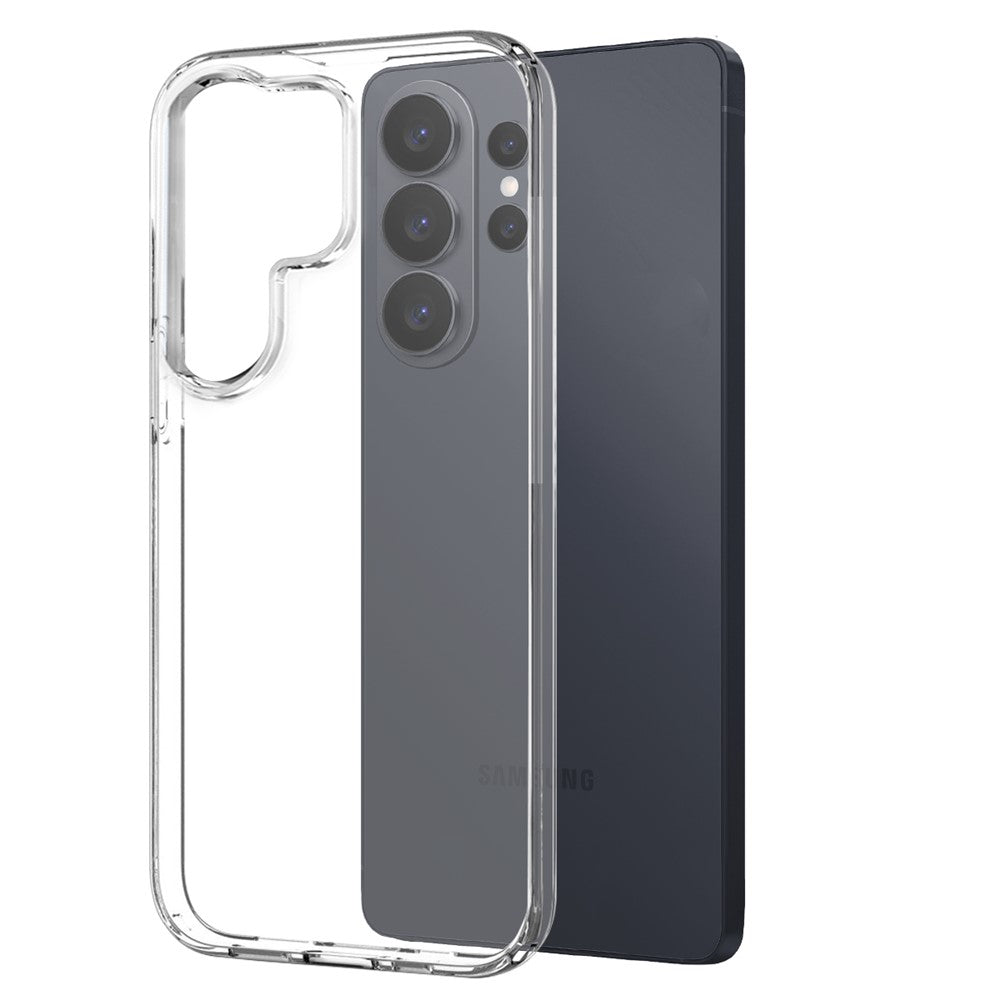 NORTHJO For Samsung Galaxy S26 Ultra TPU Phone Case + Tempered Glass Film + Camera Lens Protector (Support Fingerprint Unlock)