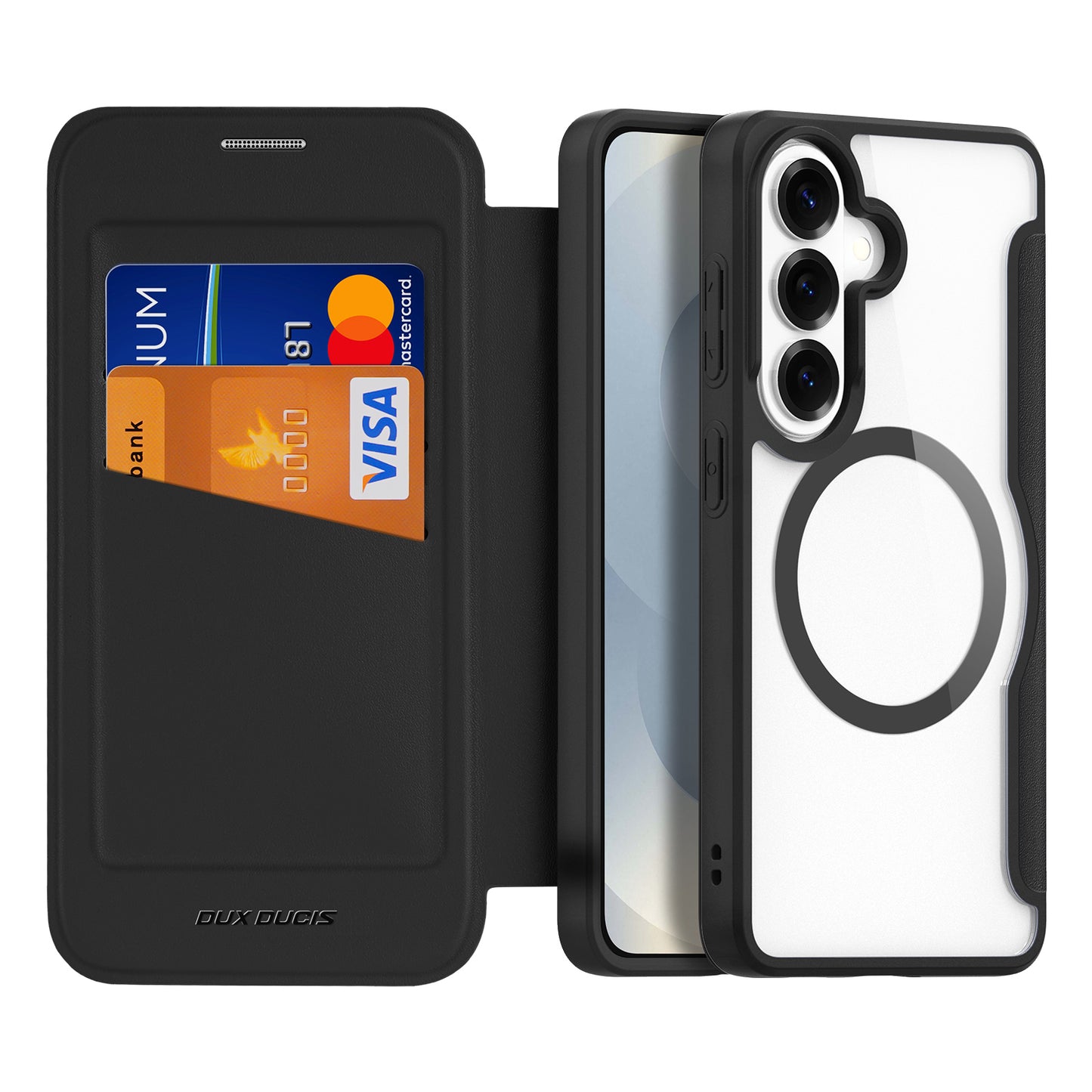 DUX DUCIS For Samsung Galaxy S26+ Magnetic Case  Skin X Pro Series Flip Leather Cover
