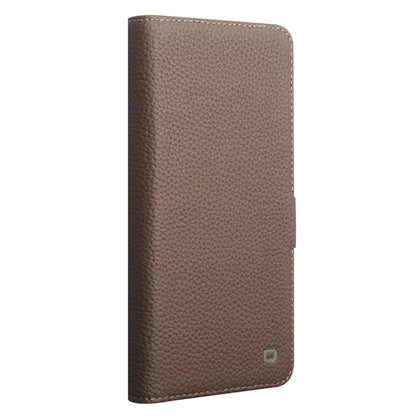 QIALINO For Samsung Galaxy S26 Ultra Case Litchi Texture TPU Leather PC Stand Wallet Flip Phone Cover