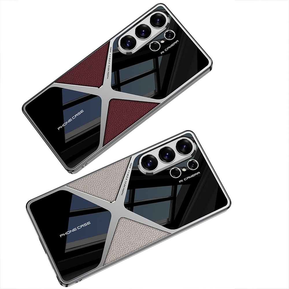 GKK For Samsung Galaxy S26 Ultra Case X Shape Design Protective Hybrid Phone Cover