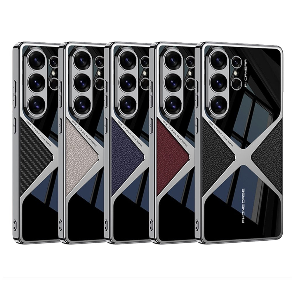 GKK For Samsung Galaxy S26 Ultra Case X Shape Design Protective Hybrid Phone Cover