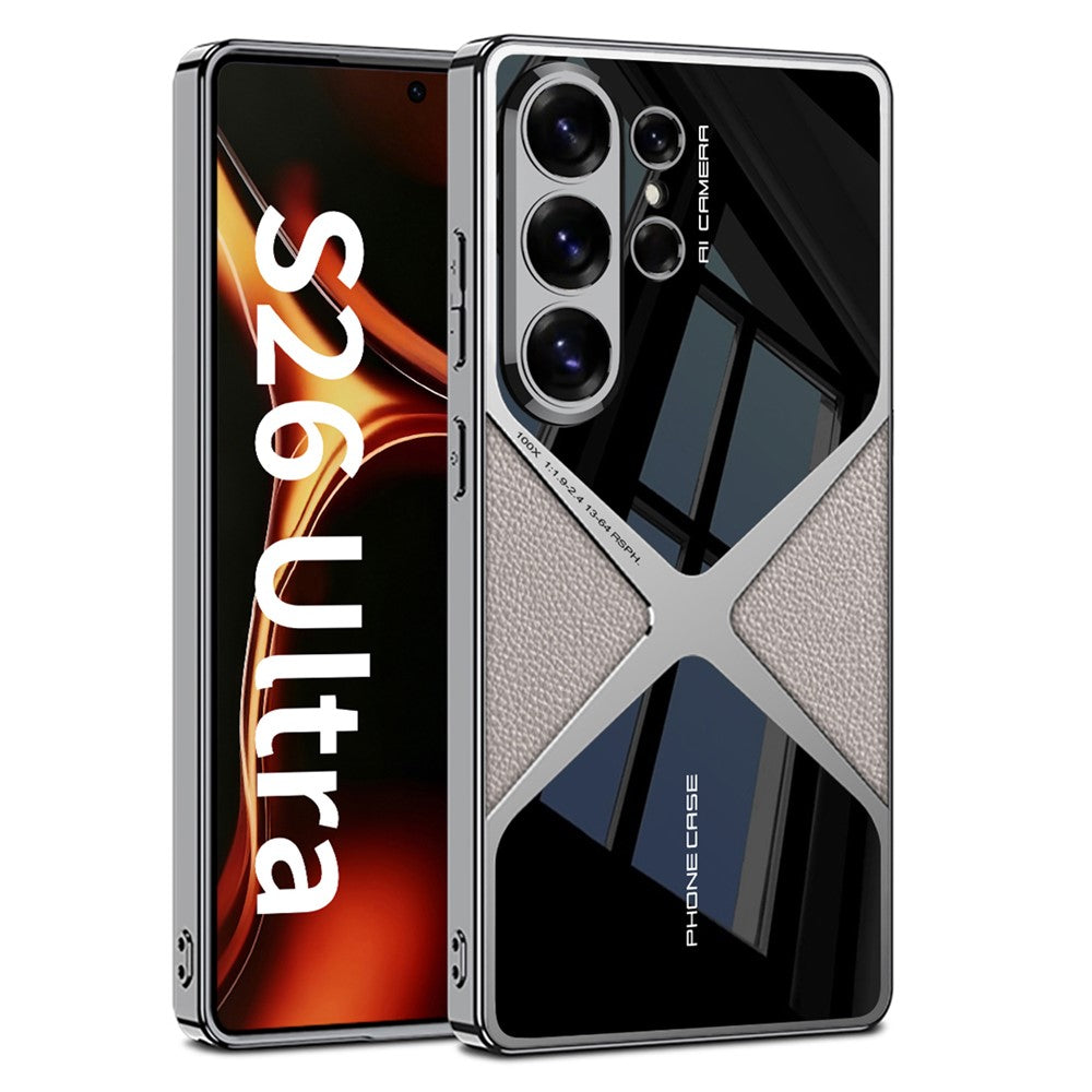 GKK For Samsung Galaxy S26 Ultra Case X Shape Design Protective Hybrid Phone Cover