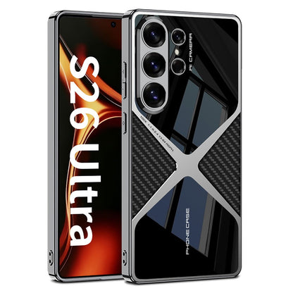 GKK For Samsung Galaxy S26 Ultra Case X Shape Design Protective Hybrid Phone Cover