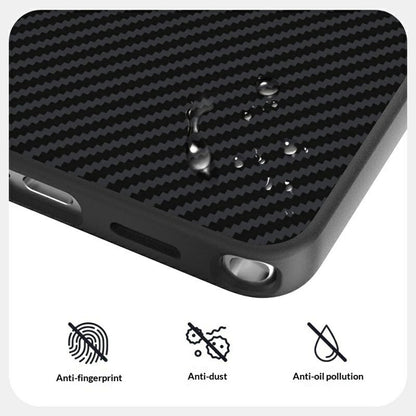 ABEEL For Samsung Galaxy S26+ Magnetic Case Carbon Fiber Texture TPU PC PU Phone Back Cover