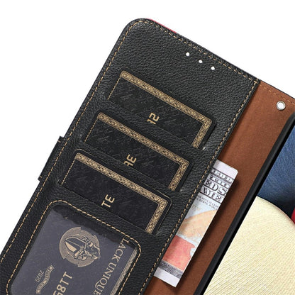 KHAZNEH For Samsung Galaxy S26+ Case RFID Blocking Wallet PU Leather Phone Cover with Strap