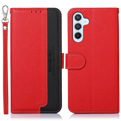 KHAZNEH For Samsung Galaxy S26+ Case RFID Blocking Wallet PU Leather Phone Cover with Strap