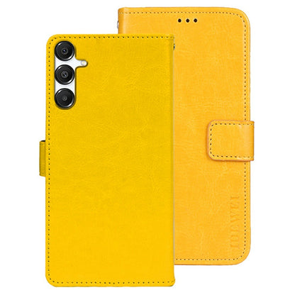 IDEWEI For Samsung Galaxy S26+ Stand Case Crazy Horse Texture Leather Phone Cover