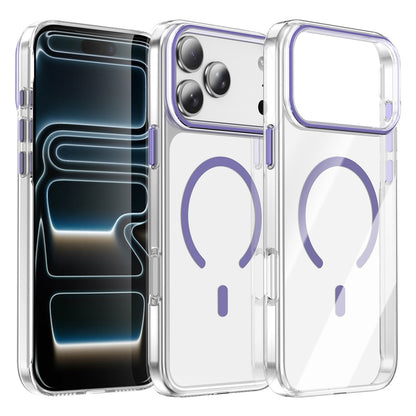 For iPhone 17 Pro Compatible with MagSafe Case Clear PC Military Grade Anti Drop Phone Cover
