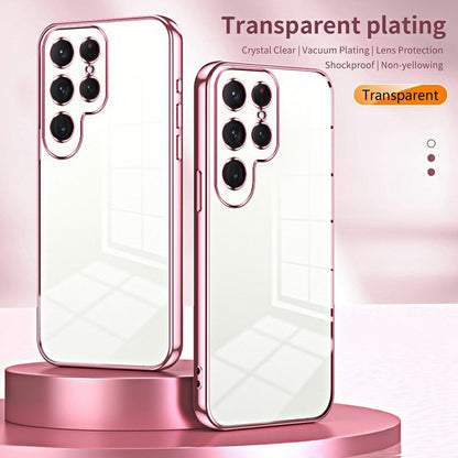 For Samsung Galaxy S26 Ultra Case Electroplating Frame Soft TPU Phone Cover