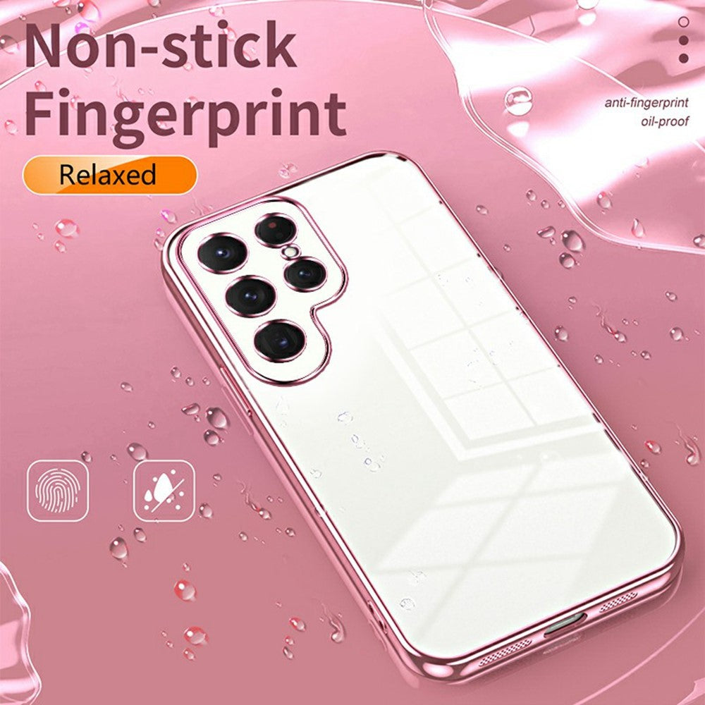 For Samsung Galaxy S26 Ultra Case Electroplating Frame Soft TPU Phone Cover