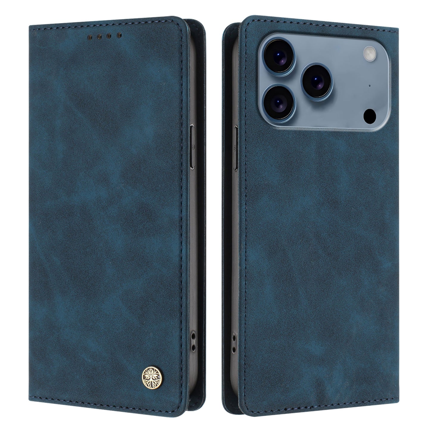 For iPhone 17 Pro Case HX RFID Blocking Wallet Stand Leather Flip Phone Cover