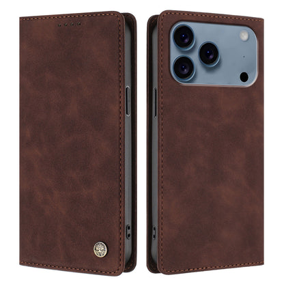 For iPhone 17 Pro Case HX RFID Blocking Wallet Stand Leather Flip Phone Cover