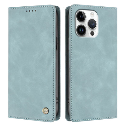 For iPhone 16 Pro Max Case HX RFID Blocking Wallet Stand Leather Flip Phone Cover