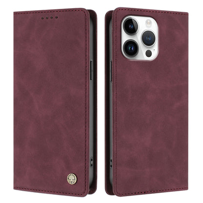 For iPhone 16 Pro Max Case HX RFID Blocking Wallet Stand Leather Flip Phone Cover