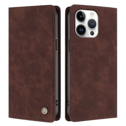 For iPhone 16 Pro Max Case HX RFID Blocking Wallet Stand Leather Flip Phone Cover