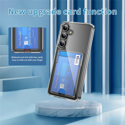 For 	Samsung Galaxy S26+ Case TPU + PC + Acrylic Cell Phone Cover with Card Holder