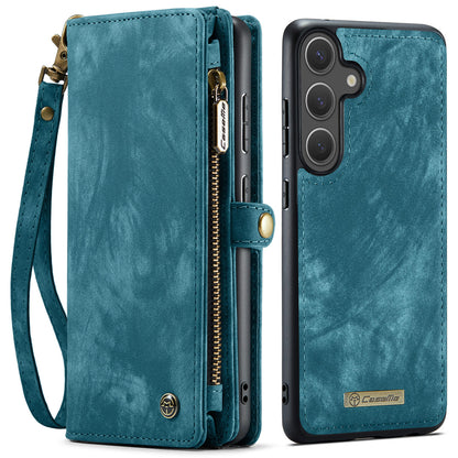 CASEME For Samsung Galaxy S26+ Phone Cases  008 Leather Cover with Detachable Wallet and Strap