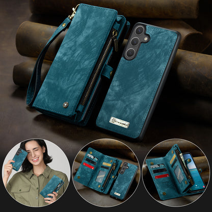 CASEME For Samsung Galaxy S26+ Phone Cases  008 Leather Cover with Detachable Wallet and Strap