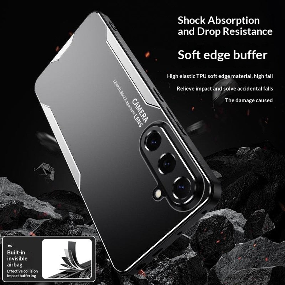 For Samsung Galaxy S26+ Phone Case Aluminium Alloy TPU PC Back Cover