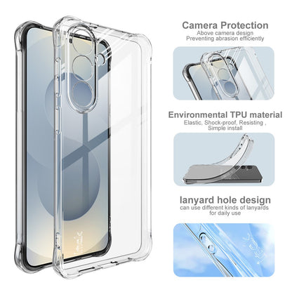IMAK For Samsung Galaxy S26+ Case TPU Phone Cover Airbag Shockproof Protection