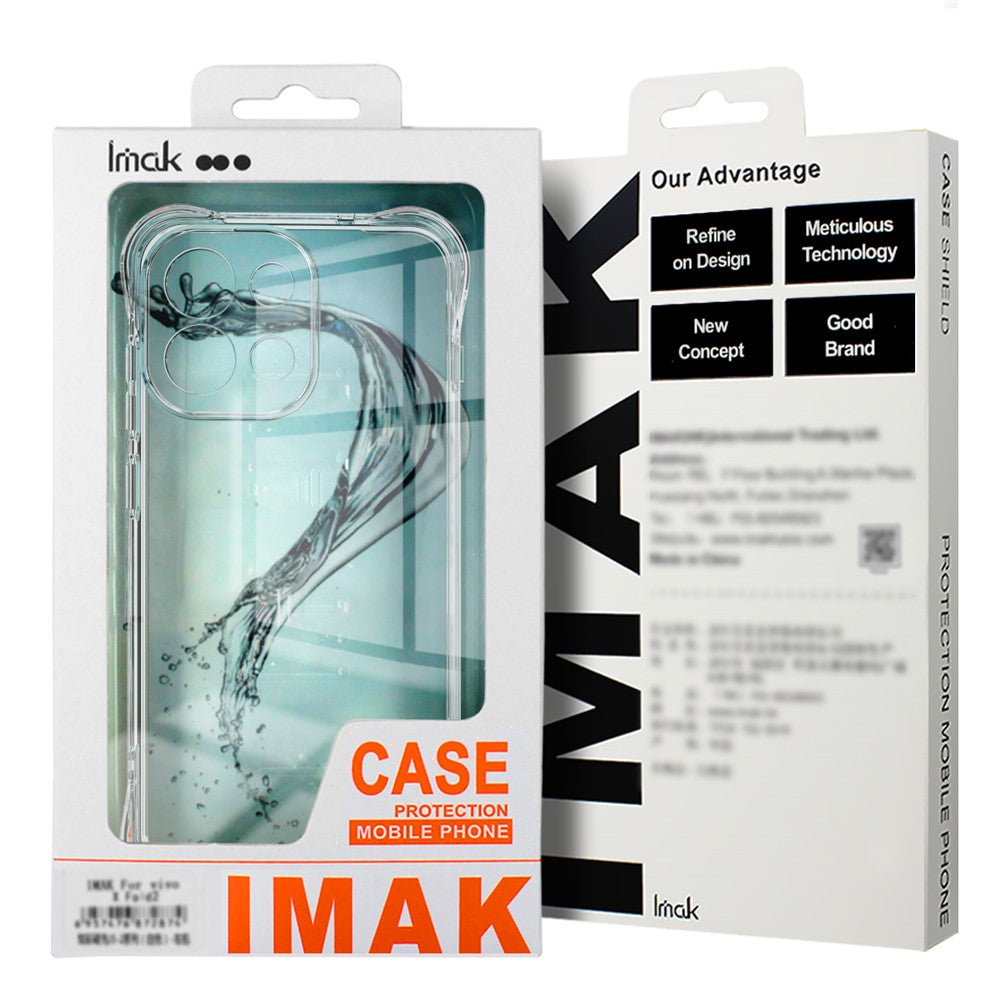 IMAK For Samsung Galaxy S26+ Case TPU Phone Cover Airbag Shockproof Protection