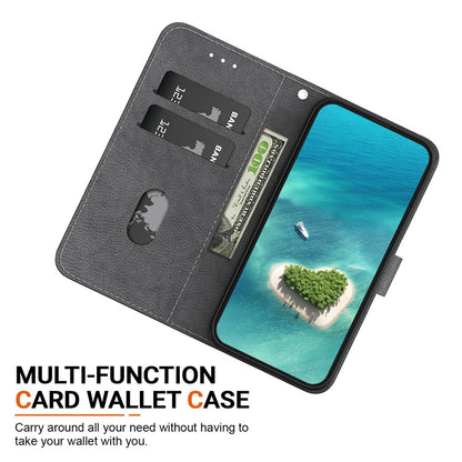 For Samsung Galaxy S26+ Wallet Phone Case Anti-Drop Pattern Printing Leather Flip Cover with Strap