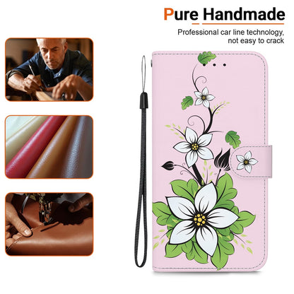 For Samsung Galaxy S26+ Wallet Phone Case Anti-Drop Pattern Printing Leather Flip Cover with Strap