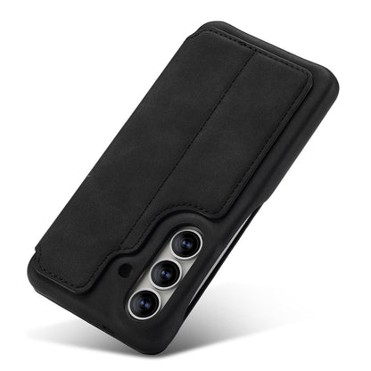 LC.IMEEKE For Samsung Galaxy S26+ Case Card Holder Stand Leather Phone Cover