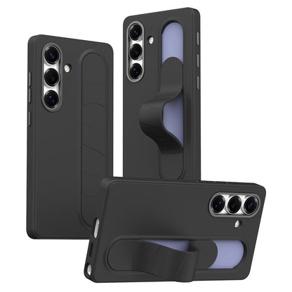 For Samsung Galaxy S26+ Case Customizable Smart Key Control Wristband Kickstand PC + Silicone Phone Cover
